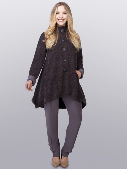 Swinger Coat by Sympli at Hello Boutique