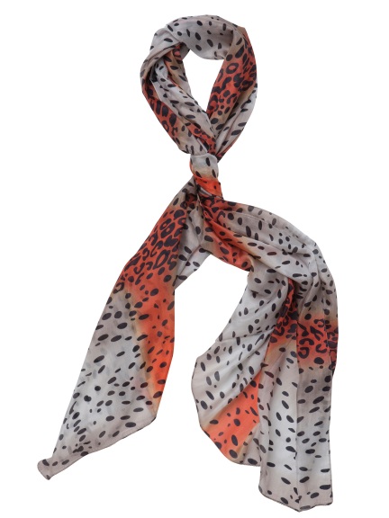 Tiger Print Scarf by Ronen Chen