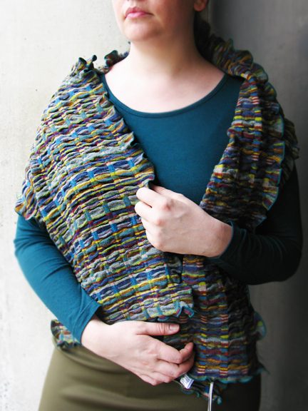 Time Knit Kiribati Scarf by Catherine Andre