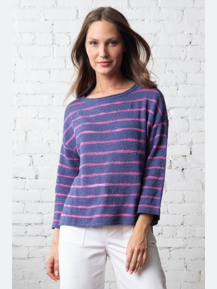 Wave Stripe Pullover by Olivia by Habitat