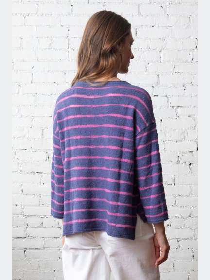 Wave Stripe Pullover by Olivia by Habitat