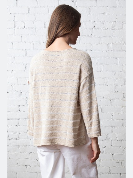 Wave Stripe Pullover by Olivia by Habitat