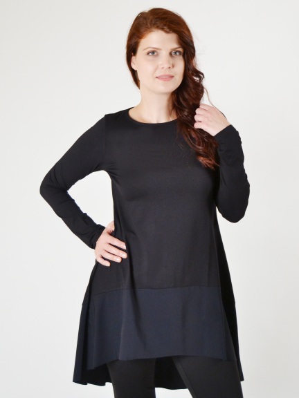 Wide Hem Tunic by Alembika at Hello Boutique