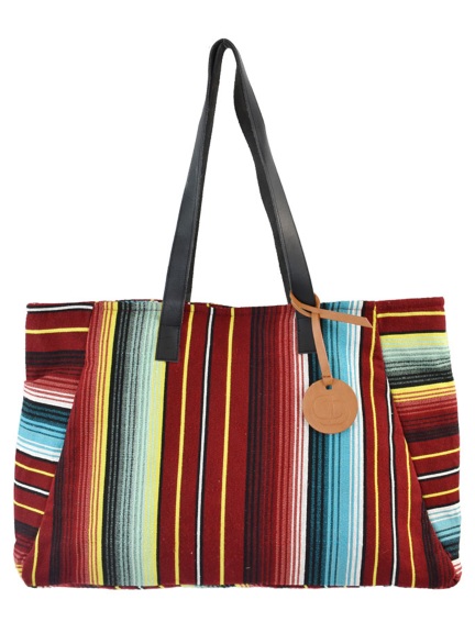 Ya-Ya Striped Tote Bag