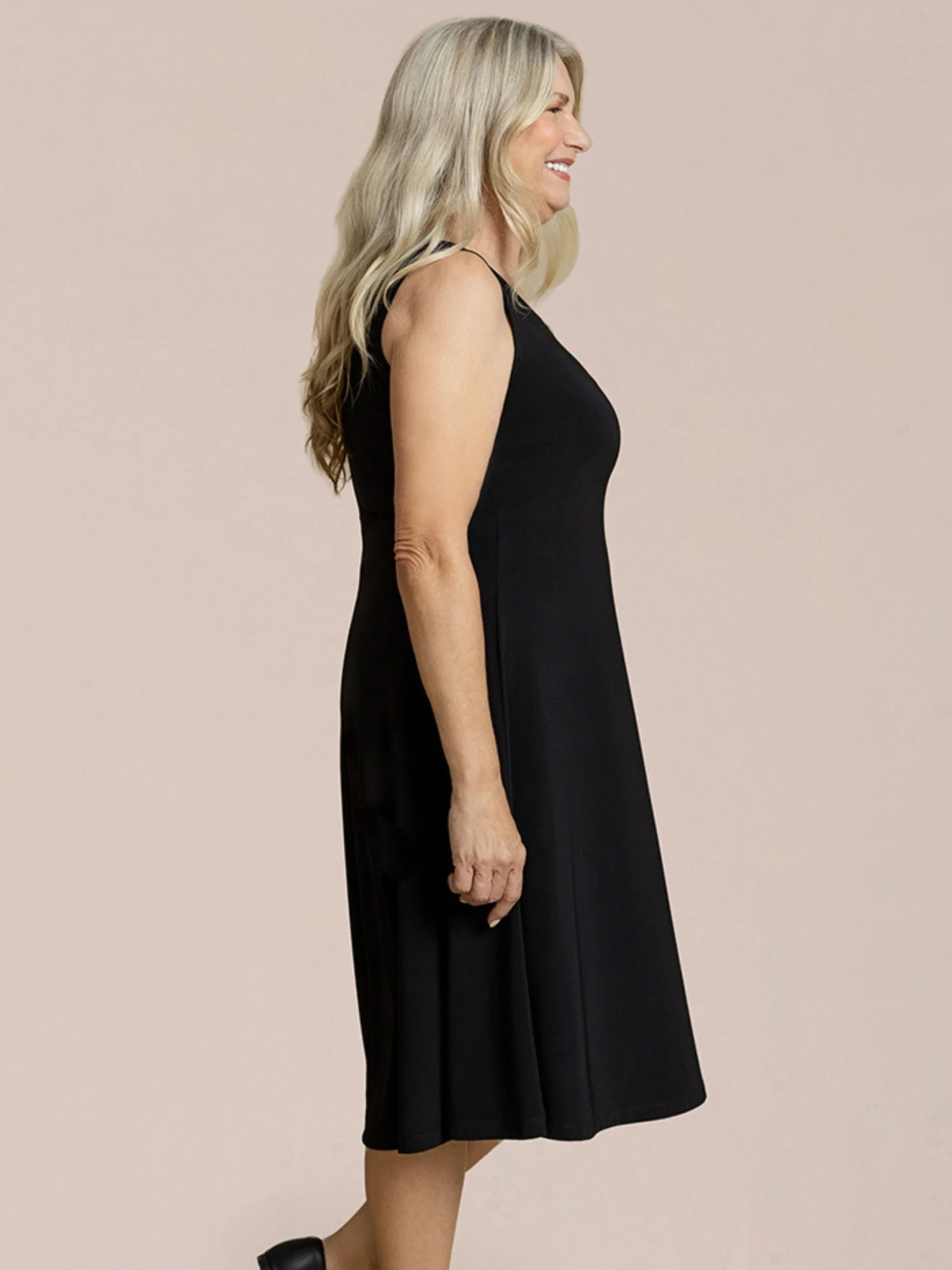 Everyday Tank Dress in Black