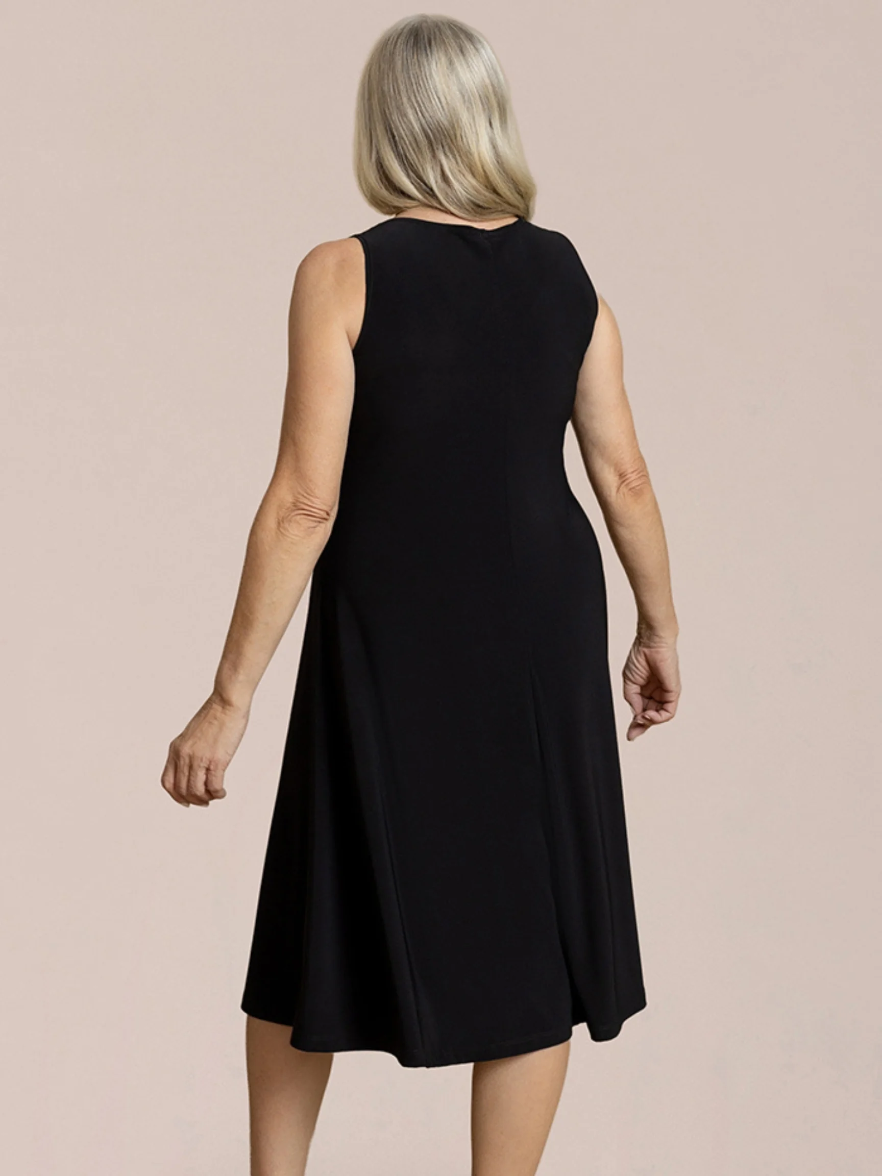 Everyday Tank Dress in Black