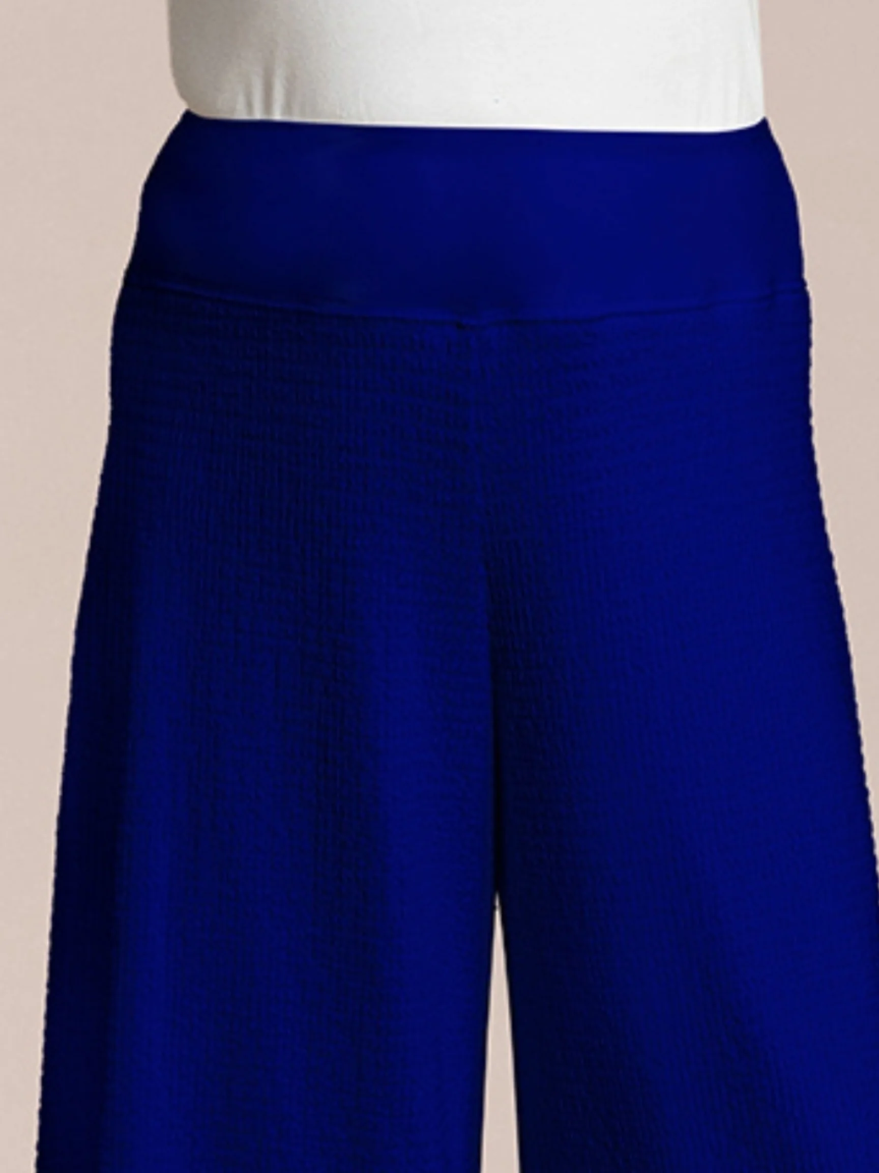 Pop Wide Capri in Lapis
