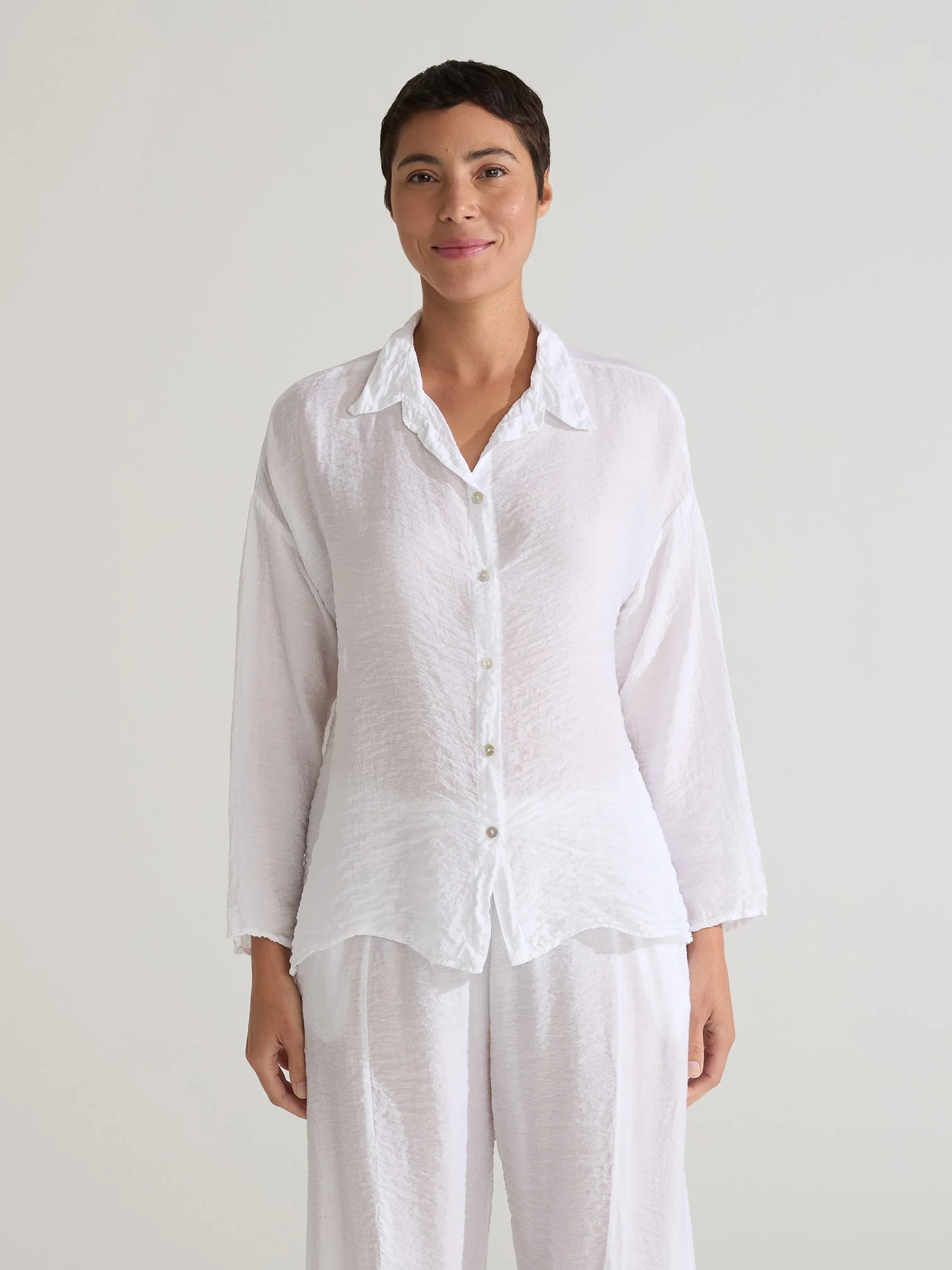 Swing Shirt in White